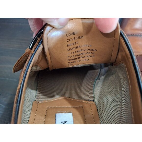 EUC Steve Madden Brown Covet Leather Oxford with Buckle/ Sx. 9 main image 5